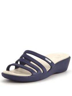 Crocs Rhonda Low Wedge Sandal